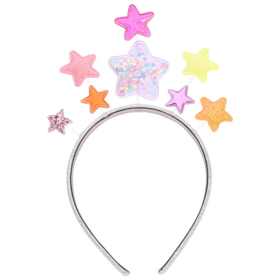 FENGGUIQU Multi Color Star Hair Headband for Women's Fashionable Decorative Headpiece for Parties Weddings Birthdays