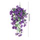 thumbnail image 3 of Flores colgantes artificiales, multicolor, 75 cm/29.5 pulgadas para jardín interior y exterior, patio, balcón, patio interior, decoración de ventanas., 3 of 6