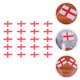 thumbnail image 3 of 20 banderas de fútbol para animar, pequeñas banderas patrióticas de mano, decorativas, de Inglaterra., 3 of 6