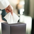 thumbnail image 3 of nu steel Basic Square Luxury Tissue Box Holder, Oil Rubbed Bronze  TG9H-ORB, 3 of 5
