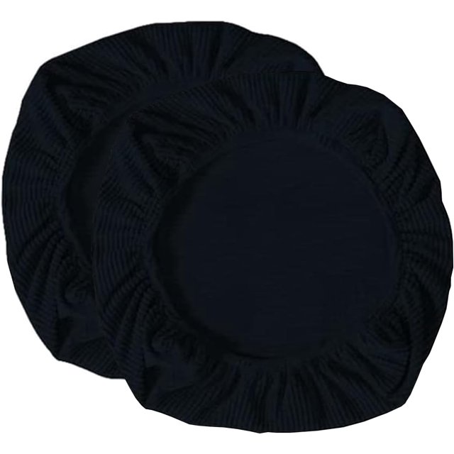Funda para silla de oficina (2 unidades), elástica, para silla de ordenador, de escritorio, extraíble y lavable, para comedor y cocina, lavable a máquina.