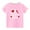 Pink, variant on MeetoTime Valentine's Day Kids Short Sleeve T-shirt Summer Cute Round Neck Cotton Tops for Boys Girls