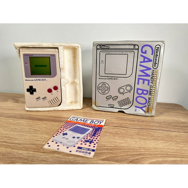 Authentic Nintendo Original Gameboy Console OEM %100 With Box Manual, TESTED WORKING, RARE COLLECTABLE - Walmart.com