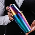 thumbnail image 3 of Boston Mixing Shaker, Colorful Easy To  Brushed Boston Shaker Electroplating  For Bar, 3 of 8