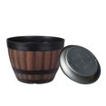thumbnail image 2 of Pot de Fleurs en Baril de Whisky en Résine, Style Vintage, pour Intérieur et Extérieur, Jardin, Cour, Patio, 2 of 2