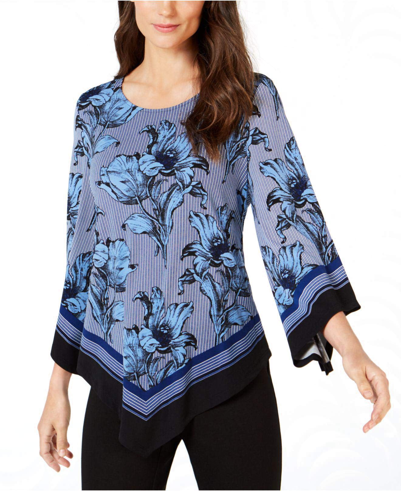 alfani petite tops macys