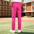 thumbnail image 5 of OGLCCG Boys School Uniform Pants Pull-On Straight Leg Dress Pants Flat Front Performance Pants, Sizes 7-8, 5 of 9