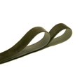 thumbnail image 2 of Cinta decorativa QIANF de terciopelo verde musgo, 2,5 cm x 23 m, 2 of 4
