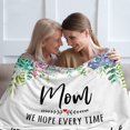 thumbnail image 3 of Gifts for Mom Blanket, Mom Gifts, Birthday Gifts for Mom, Mom Birthday Gifts, Mother''s Day Mom Gifts from Daughters Son Soft Flannel Throw Blanket 60" x 50", 3 of 6
