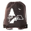Mato & Hash Camp Drawstring Backpack for All Types of Camps and Birthday Parties