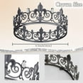 thumbnail image 4 of King Crown - Gold Royal Gift for Birthday, Prince Homecoming, Prom, Halloween Costume - Medieval Accessories, 4 of 14