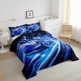 thumbnail image 3 of Castle Fairy Blue Car Boy Twin Comforter Sets,Extreme Sport Bedding Set, 3 of 8