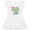 AA-White, variant on Inktastic Santa is Promoting Me to Big Sister Girls Toddler Dress