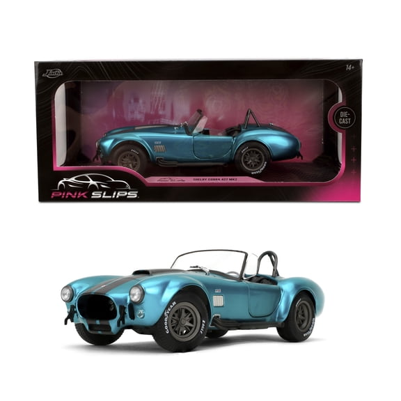 Jada Pink Slips Shelby Cobra - 1:18 Scale Diecast Model with Opening Doors and Working Steering - for Collectors and Enthusiasts 14 