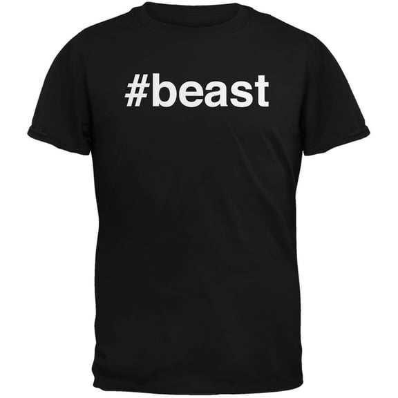 #beast Black Youth T-Shirt - Youth X-Large