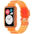 thumbnail image 1 of Correa Deportiva para Huawei Watch 1 y 2, Silicona Transparente, Resistente al Agua, con Funda Protectora, 1 of 5