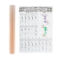 thumbnail image 1 of Weiweiguan 1pc Clarinet Finger Guide Chart Useful Clarinet Chord Chart for Clarinet Beginners, 1 of 6