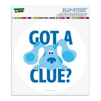 Blue's Clues Got a Clue Automotive Car Window Locker Circle Bumper Sticker