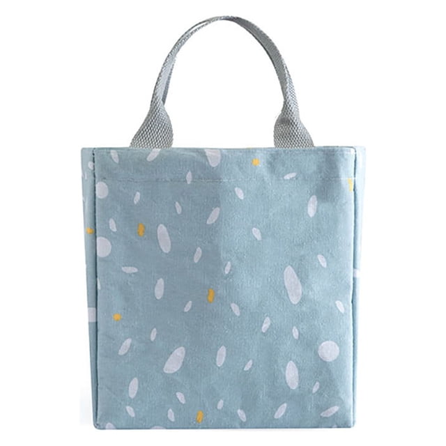 Xihbxyly Bolsa de Almuerzo, Térmica, para Guardar Alimentos, Portátil, para Viaje, Mantiene La Comida Fresca, Fácil de Limpiar, Ideal para El Trabajo, La Escuela, Viajes y Compras. Tamaño: 20 X 19 X