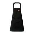 thumbnail image 1 of Delantal de cocina con bolsillos, ajustable, impermeable, para chefs y hogares. Negro, 1 of 8