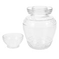 thumbnail image 4 of Airtight Large Pickle Jar Thickened Borosilicate Glass Storage Container for Vegetables Kimchi Home and Restaurant Use, 4 of 4