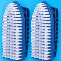 OUNONA 2Pcs Swimming Pool Scrub Brush with Comfort Grip for Tile Grout and Floor Cleaning