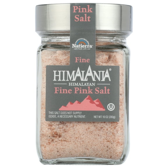 Pack of 6, Natierra Fine Himalania Himalayan Pink Salt, 10 oz