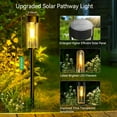 thumbnail image 2 of 6 Pack Solar Lights Outdoor, IP65 Waterproof Auto On/Off Solar Landscape Path Lights Outdoor Solar Garden Lights for Yard Patio Lawn Walkway Driveway, 2 of 7