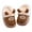 A01 Coffee, variant on Cute Animal Graphic Winter Slippers for Toddler Kids Winter Warm Indoor Shoes Non-Slipping Fuzzy Slides for Boys Girls Home Footwear