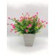 thumbnail image 1 of Simulación de planta verde, 7 cabezas, 35 mallas, eucalipto, camelia, flor artificial, flor de plástico, flor decorativa, 1 of 6