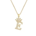 thumbnail image 1 of Sonducket InitialNecklacePendantEnglish Letter A to Z Name Crystal Gold Charm Modern Birthday Valentine'sDay Gifts Ropa, zapatos y accesorios Miscelánea mi 1, 1 of 6