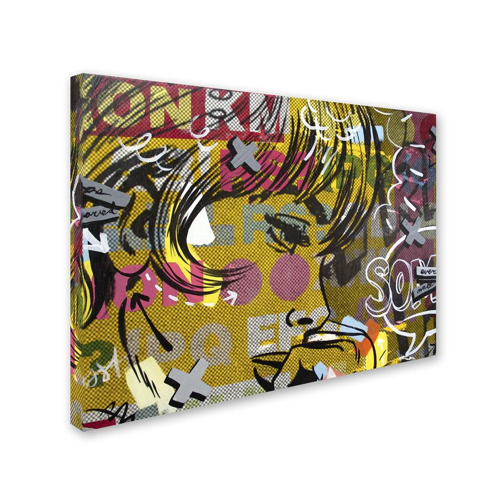 Trademark Fine Art "Every Sometimes" Canvas Art by Dan Monteavaro