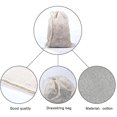 thumbnail image 1 of 20 Pieces Large Muslin Bags Cotton Drawstring Bags,tea Brew Bags (8 X 12 Inches), 1 of 2
