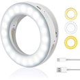 thumbnail image 1 of Selfie Light, Selfie Light Ring, 40 Led Light Ring With , Mobile Phone Light Ring With Usb Rechargeable, 1 of 3