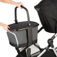 thumbnail image 5 of Evenflo Pivot Xpand Portable Reusable Stroller Market Storage Basket, Gray Sky, 5 of 22