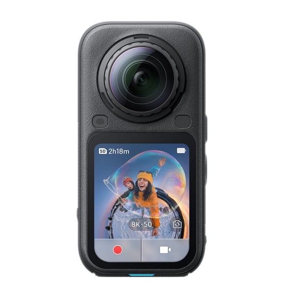 Cámara De Accion Insta360 X6 Standard Bundle Negro