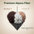 thumbnail image 4 of Handmade Alpaca Fiber Bird Nesting Heart, 2026 Upgrade Refillable Birds Nesting Material Holder, Birds Nestings Heart Outdoor Yard Art Bird Shelter for Garden, Yard & Bird‘s Lovers Gift(1PC), 4 of 7