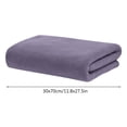 thumbnail image 3 of Soft Absorbent Quick Drying Shower Towel, Microfiber Towel for Bath & Shower, 11.8 x 27.5 Inch, 3 of 5