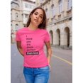 thumbnail image 2 of More Perfect Than Love Quote Shaped T-Shirt Women -Image by Shutterstock, Female x-Large, 2 of 4