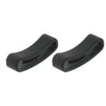 thumbnail image 1 of 2pcs Rubber Anti-Fall Buckle Ring Loop Keeper Holder For Smart Bracelet Watch Band (Black), 1 of 7