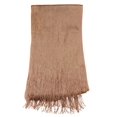 thumbnail image 3 of NYFASHION101 Fashionable Sparkly Glitter Thread Lightweight Tassel Scarf-Bronze, 3 of 4