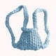 thumbnail image 5 of Mochila para mujer Mochila informal tejida gruesa de lana islandesa para niñas (azul claro) Ndcxsfigh Para Estrenar, 5 of 5