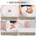thumbnail image 4 of LED Table Lamp with Touch Controls and Dimming Nightstand Lamp with USB Charging Port Night Light Cute Various Poses Unicorns Small, 4 of 7