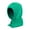Green, variant on Women Balaclava Elastic Knitted Scarf Hat Beanie Fleece Hood Cycling Ski Face Covering Ear Winter Cap