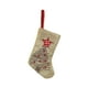 thumbnail image 2 of Adorno navideño con forma de calcetín | Decoración colgante de tela bordada para el árbol de Navidad | Pequeño colgante con forma de calcetín para la decoración festiva del hogar | Juego de 1, 2 of 6