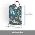 thumbnail image 3 of KLL Dogs Laundry Hamper,Large Canvas Fabric Lightweight Storage Basket Toy Organizer Dirty Clothes Collapsible Waterproof, 3 of 6