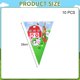 thumbnail image 4 of Vaca de granja, rancho, polluelo, animal, vajilla para fiesta de cumpleaños infantil, bandeja de papel, vaso de papel, pañuelos de papel, decoración, suministros para fiesta, 4 of 5