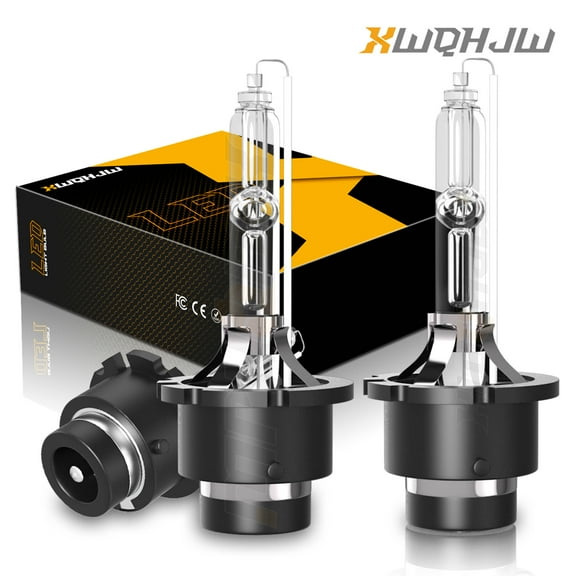 2x D2S D2R D2C HID Xenon Bulbs Headlight High/Low Beam 6000K Super White