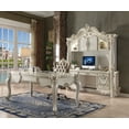 thumbnail image 3 of ACME Versailles Executive Computer Desk w/Hutch, Bone White, 3 of 4
