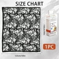 thumbnail image 6 of DIY Coloring Blanket for Adults with 24 Washable Markers, 50x60 Inch Personalized Soft Fuzzy Velvet Blanket for Coloring, Creative Gift for Bed, Couch, Home Decor (A), 6 of 9